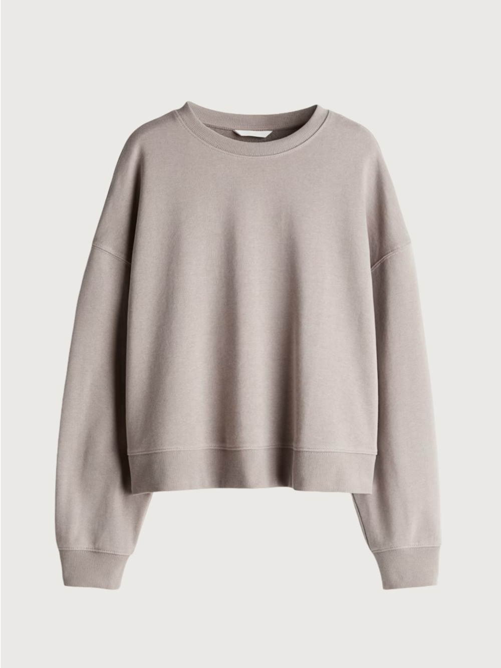 H&M | Taupe Crewneck Sweatshirt